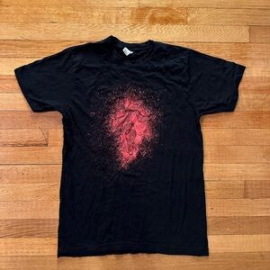 Scream 4 RARE Horror Movie Film Crew Vintage Title Graphic T-Shirt Black Medium